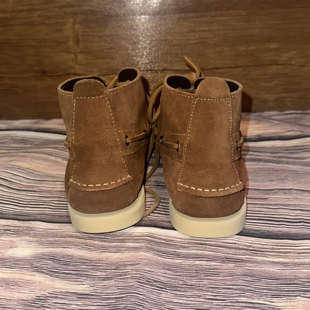 J.crew Factory men’s Chukka boots dark brown new with box size 8.5